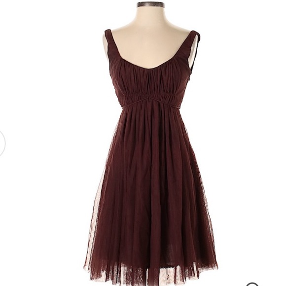 Moulinette Soeurs Dresses & Skirts - Anthropology Cocktail Brown Dress Size 4